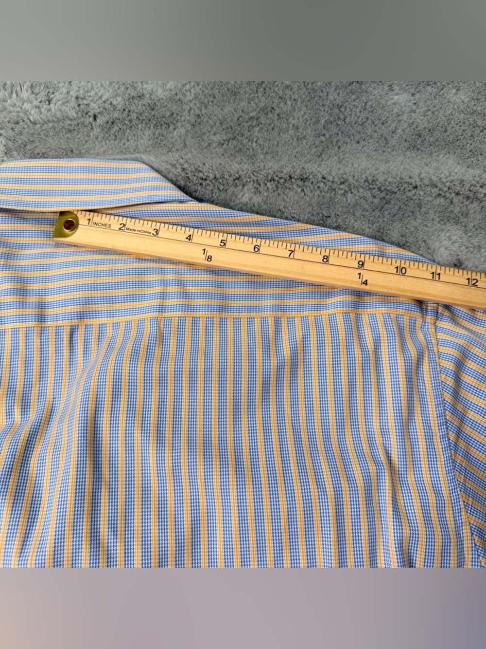 Robert Graham Striped Button Down – Paisley Contrast Cuffs. Size XL - Picture 9 of 13